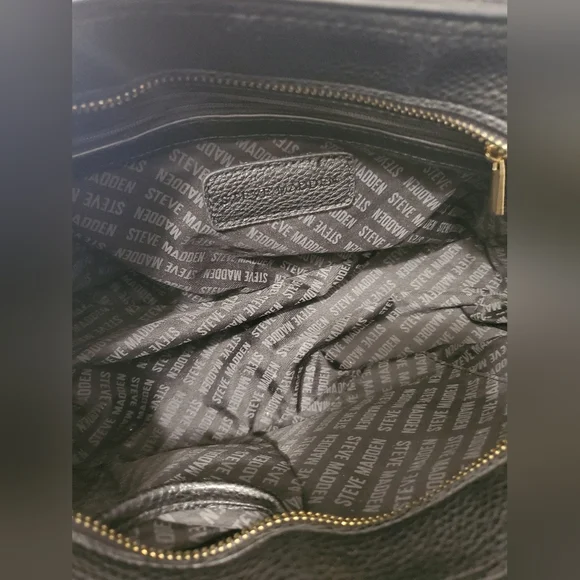 Steve Madden quilted satchel purse handbag - Picture 3 of 3